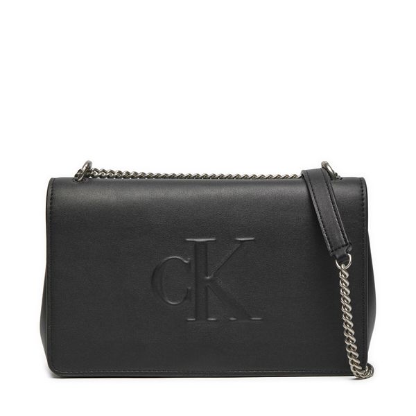 Calvin Klein Jeans Дамска чанта Calvin Klein Jeans Sculpted Ew K60K612727 Черен