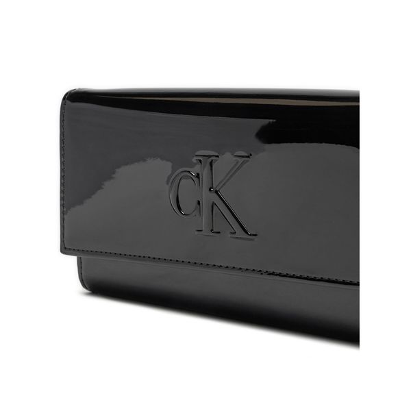 Calvin Klein Jeans Дамска чанта Calvin Klein Jeans Sculpted Long Fold Im K60K613061 Черен