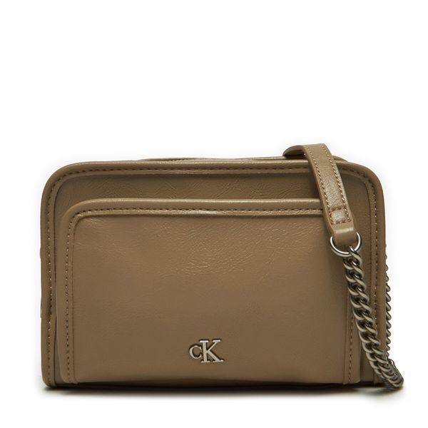 Calvin Klein Jeans Дамска чанта Calvin Klein Jeans Utility Camera Bag16 K60K613047 Бежов
