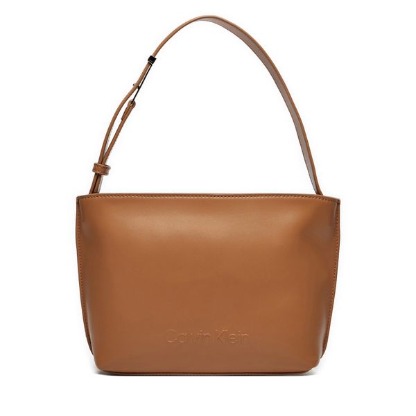 Calvin Klein Дамска чанта Calvin Klein K60K612551 Кафяв
