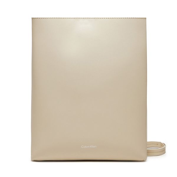 Calvin Klein Дамска чанта Calvin Klein K60K612649 Екрю