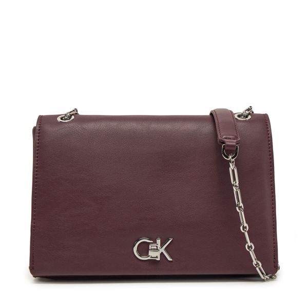 Calvin Klein Дамска чанта Calvin Klein K60K612810 Бордо