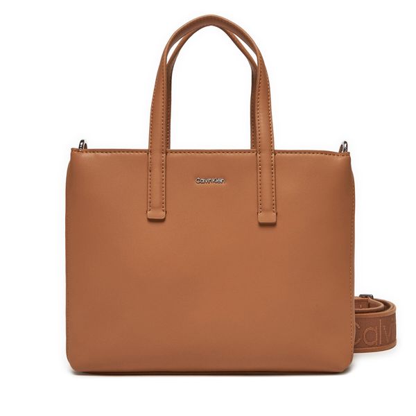 Calvin Klein Дамска чанта Calvin Klein K60K612904 Кафяв