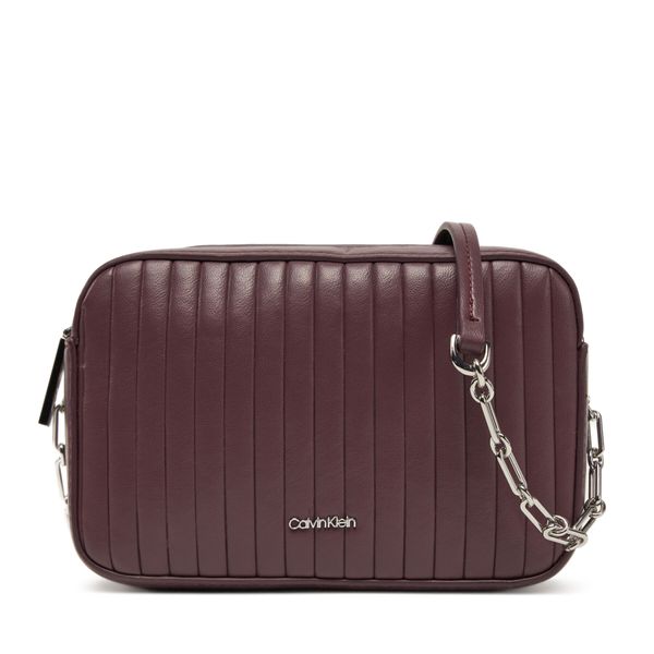 Calvin Klein Дамска чанта Calvin Klein K60K613078 Бордо