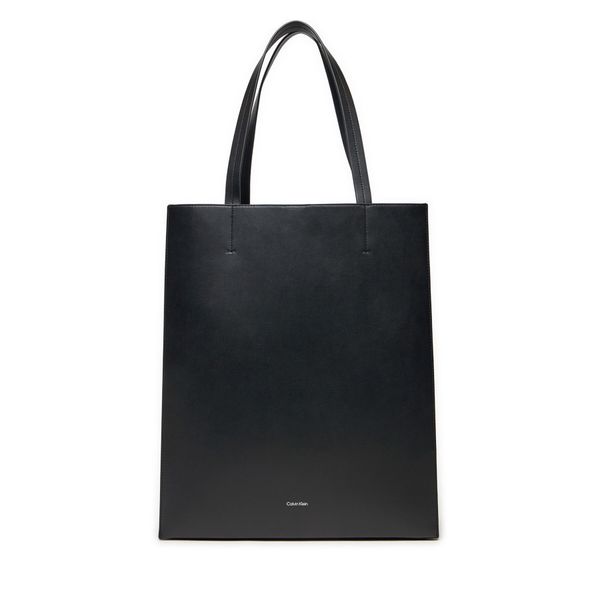 Calvin Klein Дамска чанта Calvin Klein Line Lthr Ns Tote 43 LV04F3000G Черен