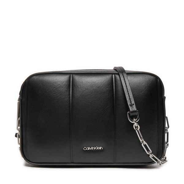Calvin Klein Дамска чанта Calvin Klein Line Quilt Camera Bag K60K613076 Черен