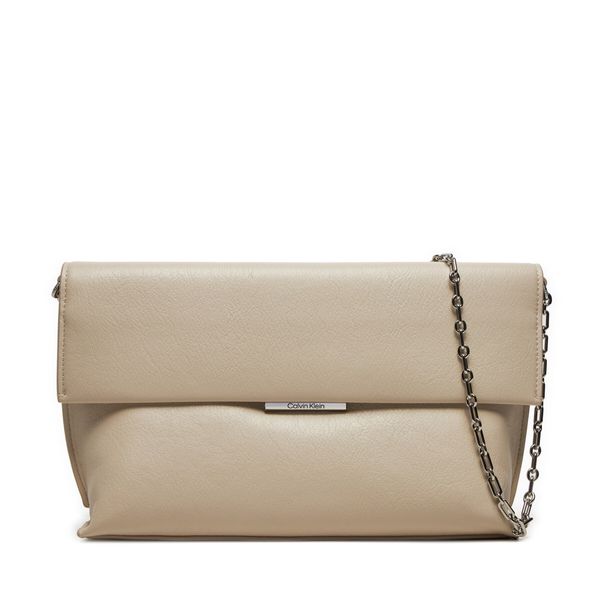 Calvin Klein Дамска чанта Calvin Klein Linear K60K612560 Бежов