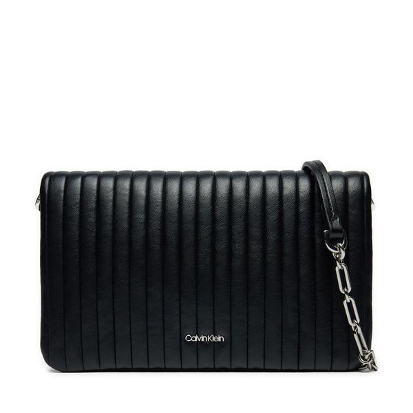 Calvin Klein Дамска чанта Calvin Klein Mini Line Quilt Crossbody K60K613079 Черен