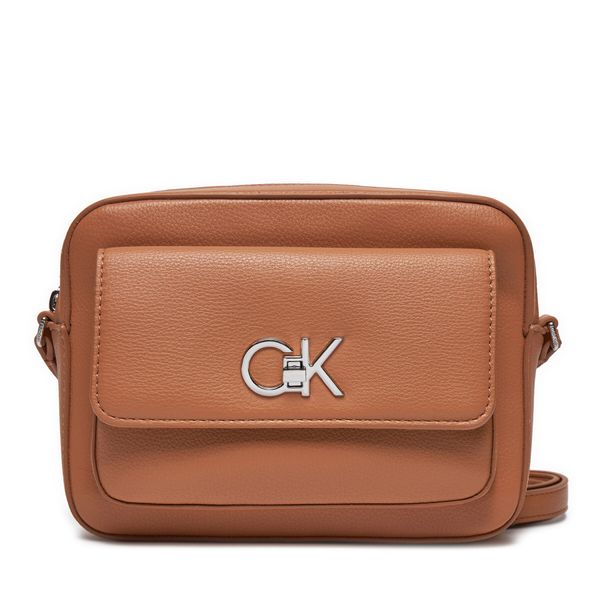 Calvin Klein Дамска чанта Calvin Klein Re-Lock Camera K60K612538 Кафяв