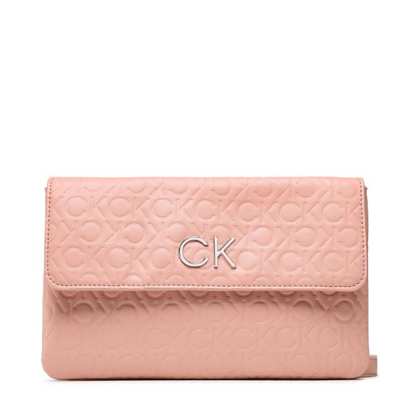Calvin Klein Дамска чанта Calvin Klein Re-Lock Dbl Crossbody Emb Mono K60K610206 GBI