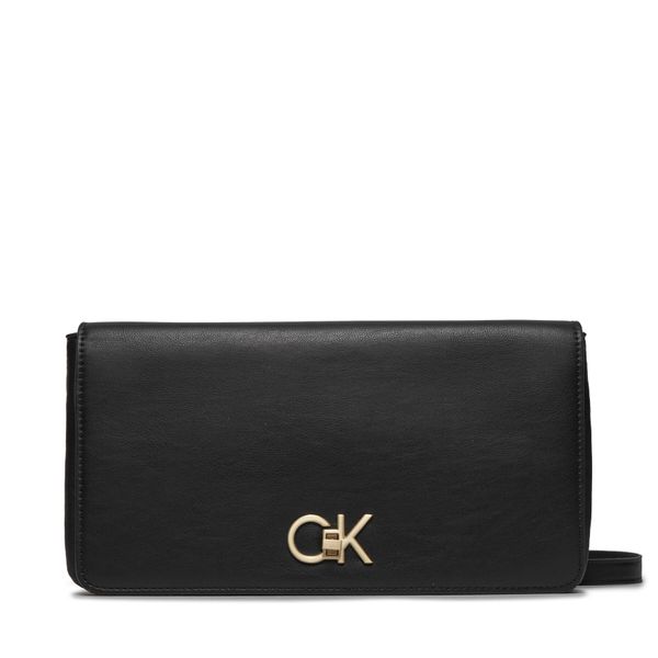Calvin Klein Дамска чанта Calvin Klein Re-Lock Double Gusette K60K611336 Ck Black BEH
