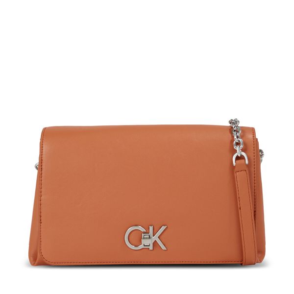 Calvin Klein Дамска чанта Calvin Klein Re-Lock Shoulder Bag Md K60K611057 Autumn Leaf GAP