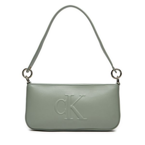 Calvin Klein Дамска чанта Calvin Klein Sculpted Shoulder K60K612725 Сив