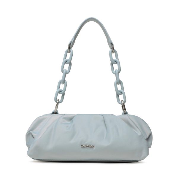 Calvin Klein Дамска чанта Calvin Klein Soft Nylon Conv Clutch Sm K60K610646 Светлосиньо