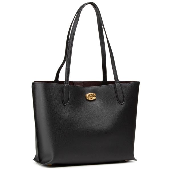 Coach Дамска чанта Coach Pbbl Willow Tote C0689 B4/Black