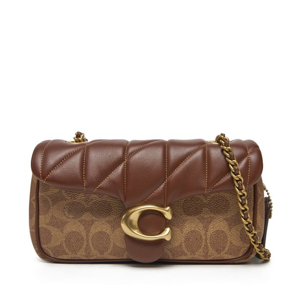 Coach Дамска чанта Coach Qlt Sig Tabby Sb 20 CY816 Кафяв