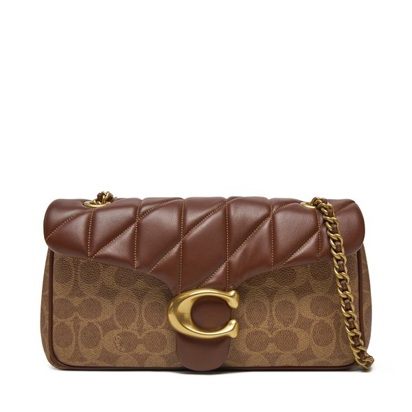 Coach Дамска чанта Coach Qlt Sig Tabby Sb 26 CY815 Кафяв