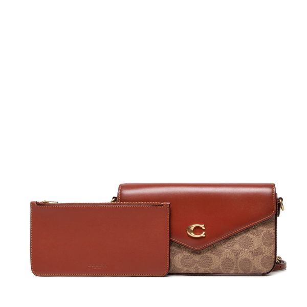 Coach Дамска чанта Coach Sig Wyn Xbdy C8442 B4/Tan Rust