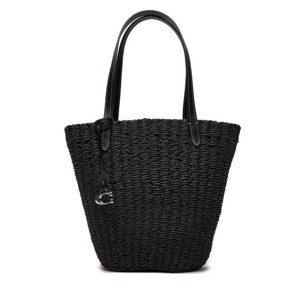 Coach Дамска чанта Coach Straw CQ785 LHBLK Черен