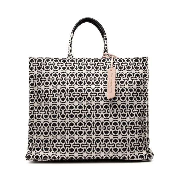 Coccinelle Дамска чанта Coccinelle MBD Never Without Bag Jacquar E1 MBD 18 01 01 Multinoir/Noir 736