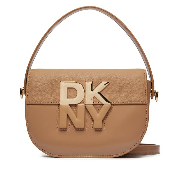 DKNY Дамска чанта DKNY Echo Sm Flap Cbody R42EKE28 Кафяв