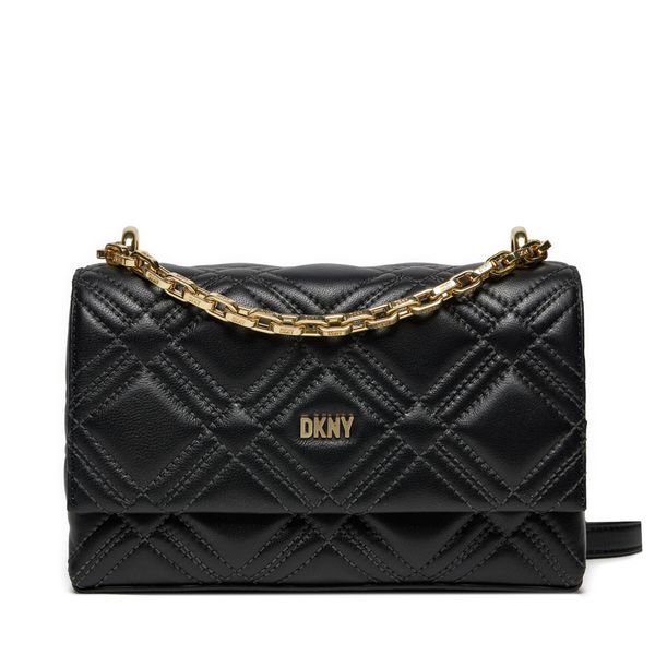 DKNY Дамска чанта DKNY Evon Chain Th Cbody R41NBC68 Blk/Gold BGD