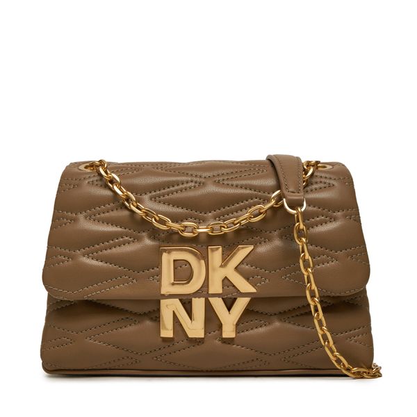DKNY Дамска чанта DKNY Minna R433KG75 Кафяв