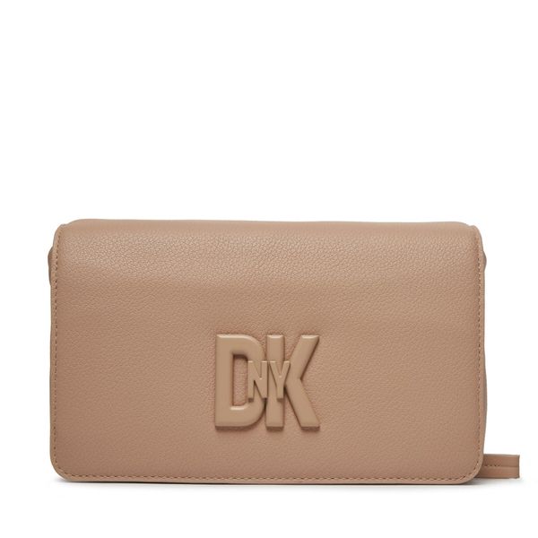 DKNY Дамска чанта DKNY Seventh Avenue Md Fl R33EKY30 Neutral NTL