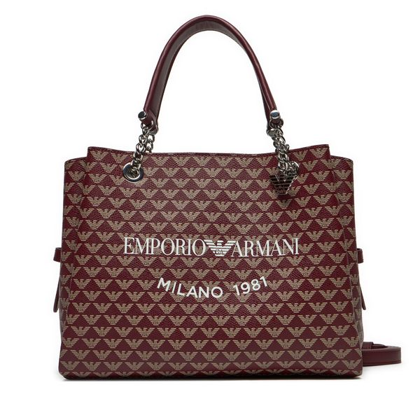 Emporio Armani Дамска чанта Emporio Armani Y3D159 YWS0E 80801 Кафяв