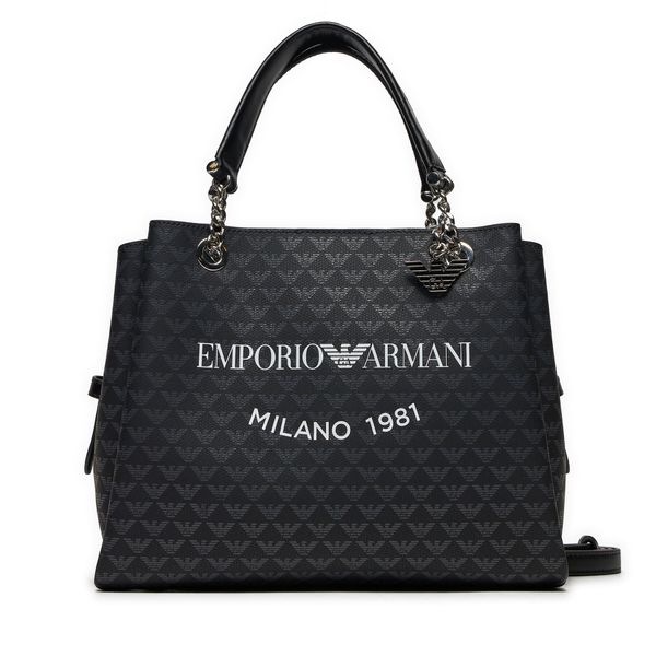 Emporio Armani Дамска чанта Emporio Armani Y3D159 YWS0E 86284 Nero/Nero/Bianco