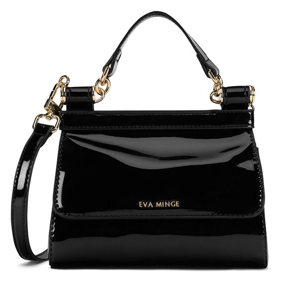 Eva Minge Дамска чанта Eva Minge ACACJA-CS0377-P Черен