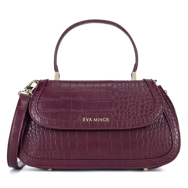 Eva Minge Дамска чанта Eva Minge TYL00522-C Бордо