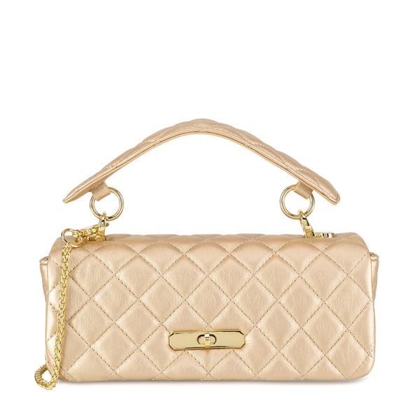 Eva Minge Дамска чанта Eva Minge TYL00523 Златист