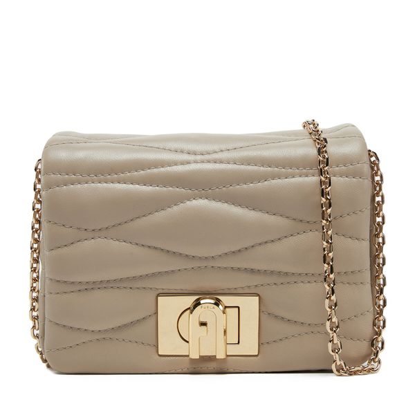 Furla Дамска чанта Furla 1927 Mini Soft WE00735 BX3221 VAN00 Екрю