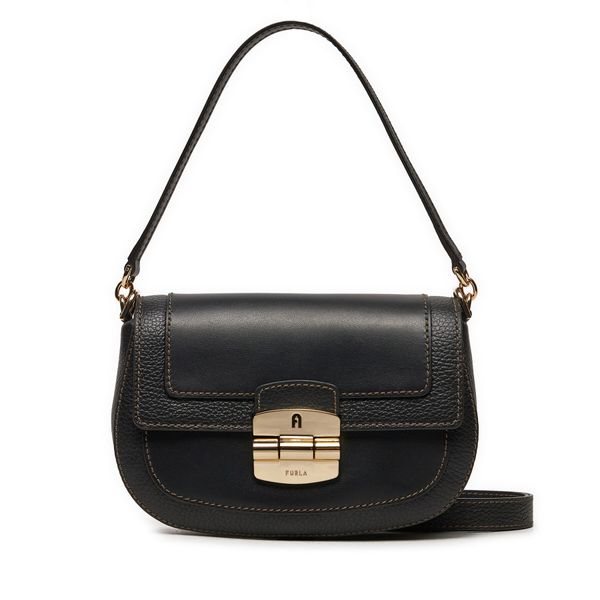 Furla Дамска чанта Furla Club 2 S Crossbody 26 WB00920-BX0053-O6000 Черен