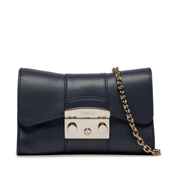 Furla Дамска чанта Furla Metropolis Mini Crossbody Remi WB00930-BX1709-2676S-9076 Mediterraneo