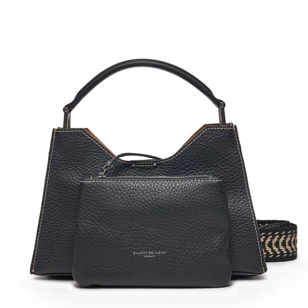 Gianni Chiarini Дамска чанта Gianni Chiarini Aurora BS 10565 RNGDBL-NAETN Черен