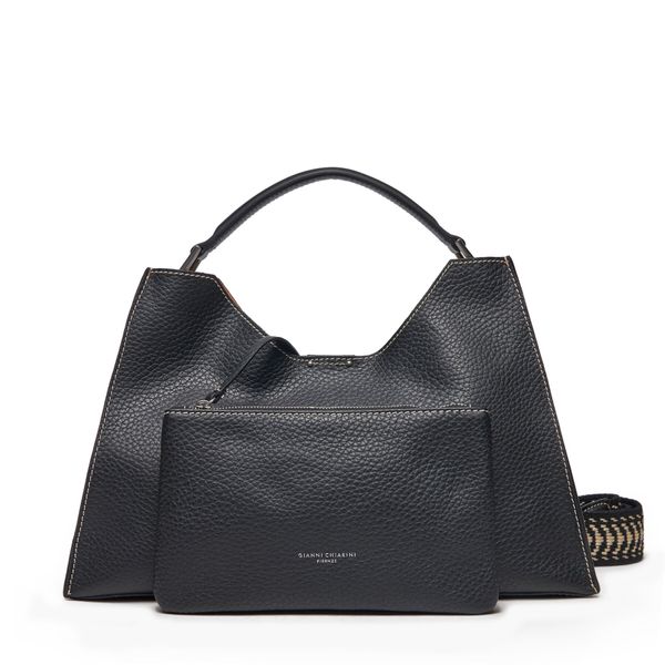 Gianni Chiarini Дамска чанта Gianni Chiarini Aurora BS 10566 RNGDBL-NAETN Черен