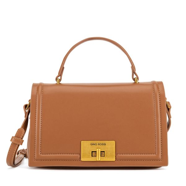 Gino Rossi Дамска чанта Gino Rossi Aga-06 Кафяв
