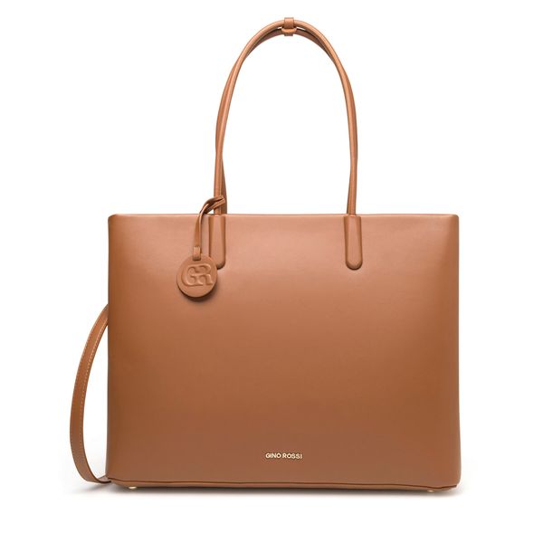 Gino Rossi Дамска чанта Gino Rossi OJ-82712 Кафяв