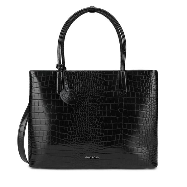 Gino Rossi Дамска чанта Gino Rossi OJ-82713-C Черен