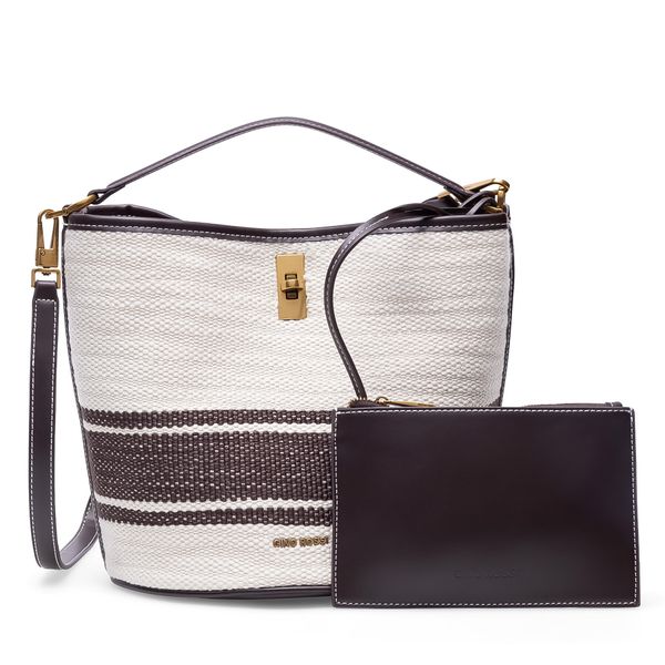 Gino Rossi Дамска чанта Gino Rossi TYLO-187 Екрю