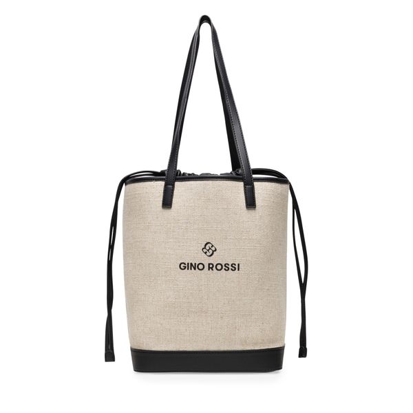 Gino Rossi Дамска чанта Gino Rossi TYLO-Lauren Екрю