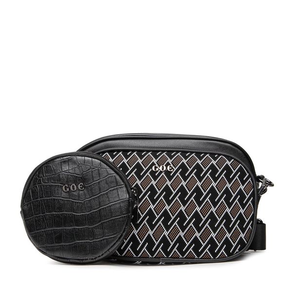 GOE Дамска чанта GOE ZNJJ031-114 Black/Brown