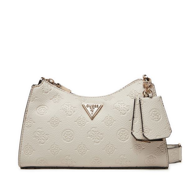 Guess Дамска чанта Guess Deesa Logo HWPG93 49180 Екрю