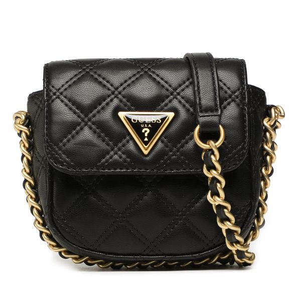 Guess Дамска чанта Guess Giully (QA) Mini Bags HWQA87 48730 Черен