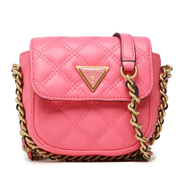 Guess Дамска чанта Guess Giully (QA) Mini Bags HWQA87 48730 Розов