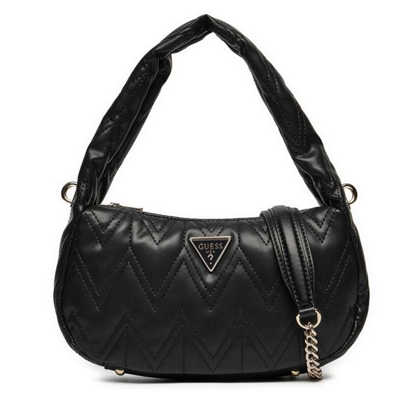 Guess Дамска чанта Guess HWQG95 05180 Черно родиево покритие