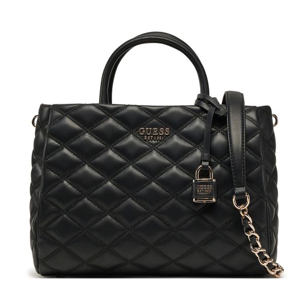 Guess Дамска чанта Guess HWQG96 32060 Черен