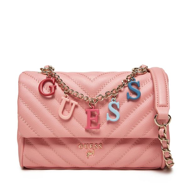 Guess Дамска чанта Guess J4YZ45 WFZL0 Розов
